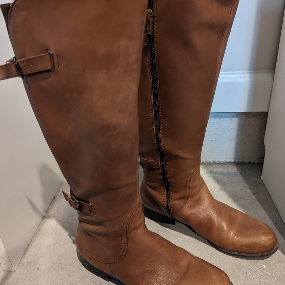 Naturalizer 'Jennings' Knee High Boot | Brown | Size 7.5W